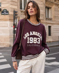 Wine Los Angeles Luxe Knit Jumper