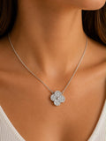 Silver Clover Necklace