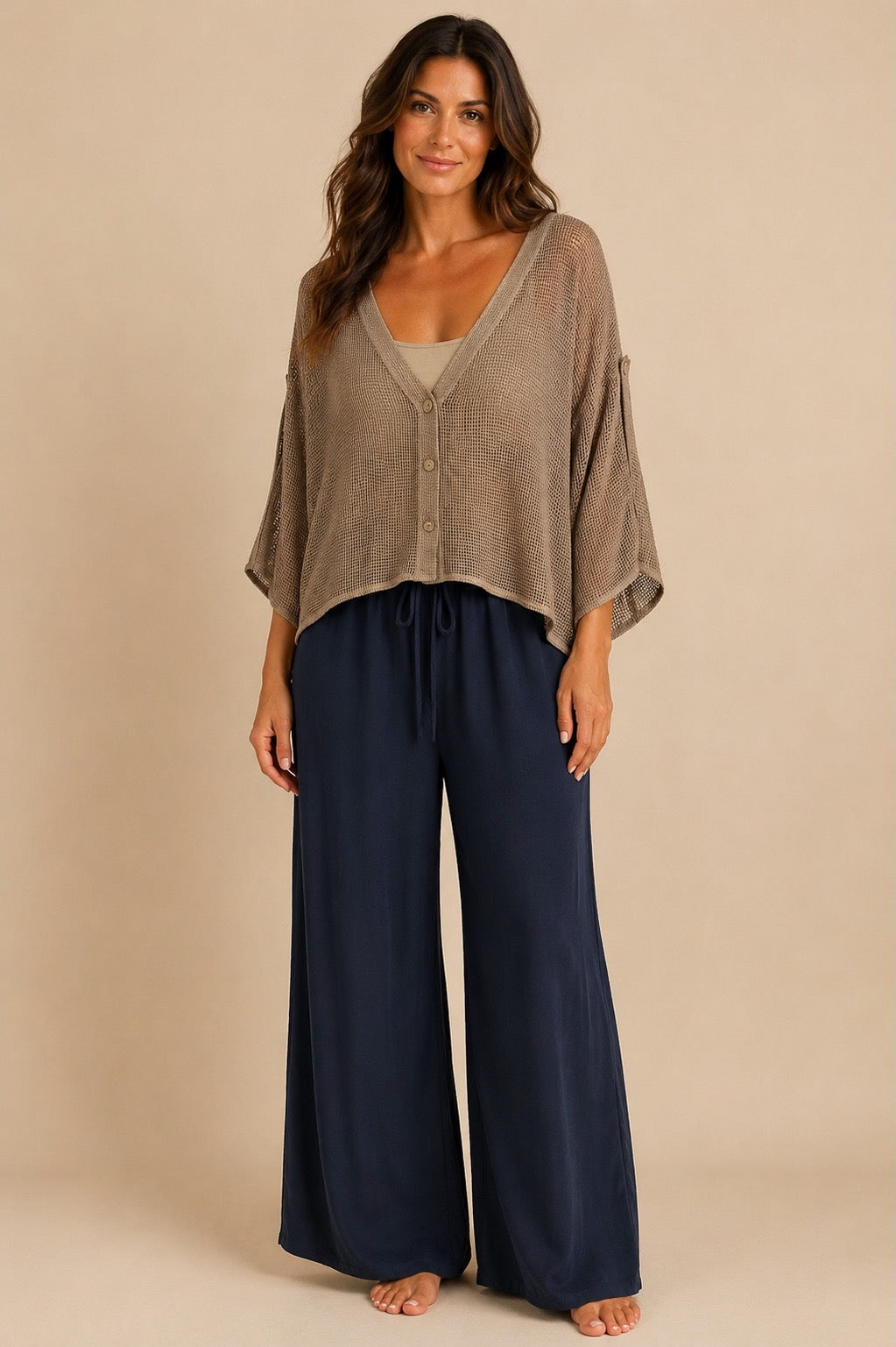 CURVY Navy Day Pants