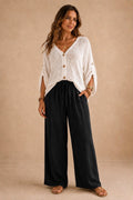 CURVY Black Day Pants
