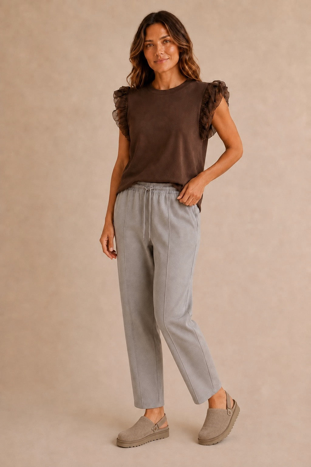 Grey Tailored Carrot Joggers (Other colours available)