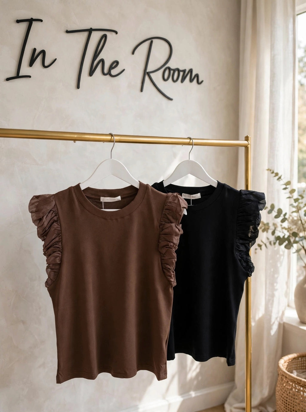 Frill Sleeve Tee