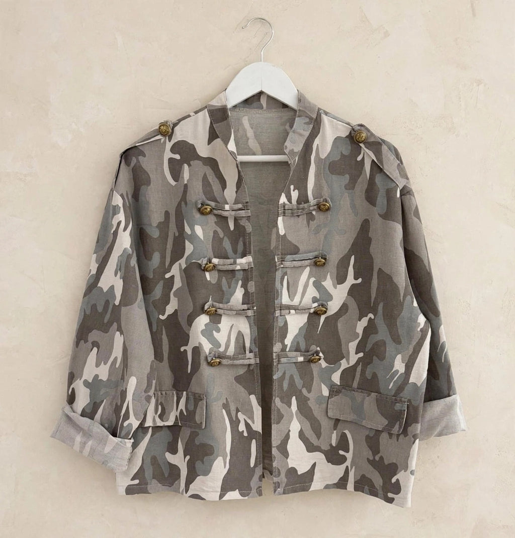 Lightweight Military Camo Jacket