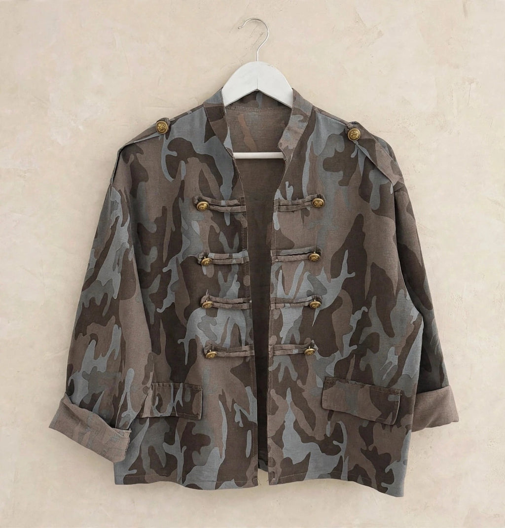 Lightweight Military Camo Jacket