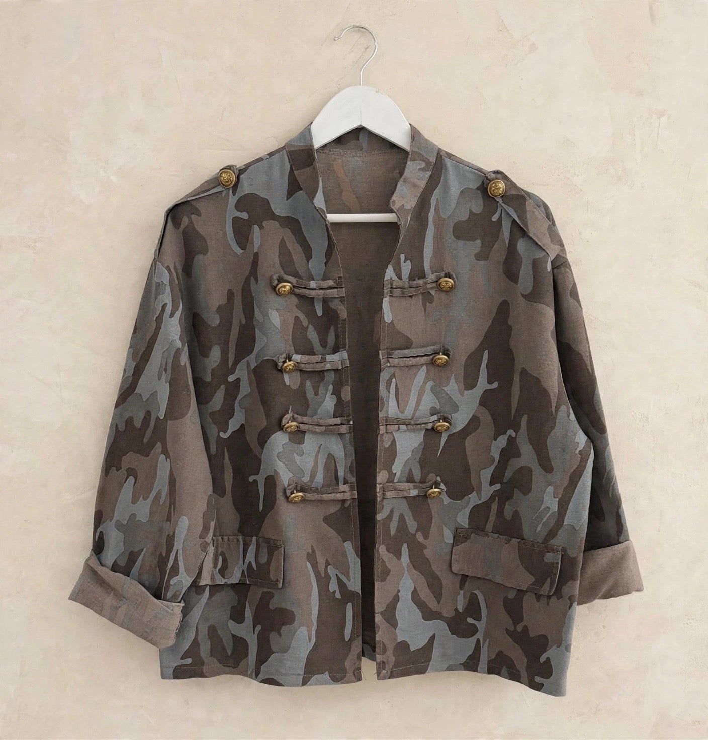 Lightweight Military Camo Jacket