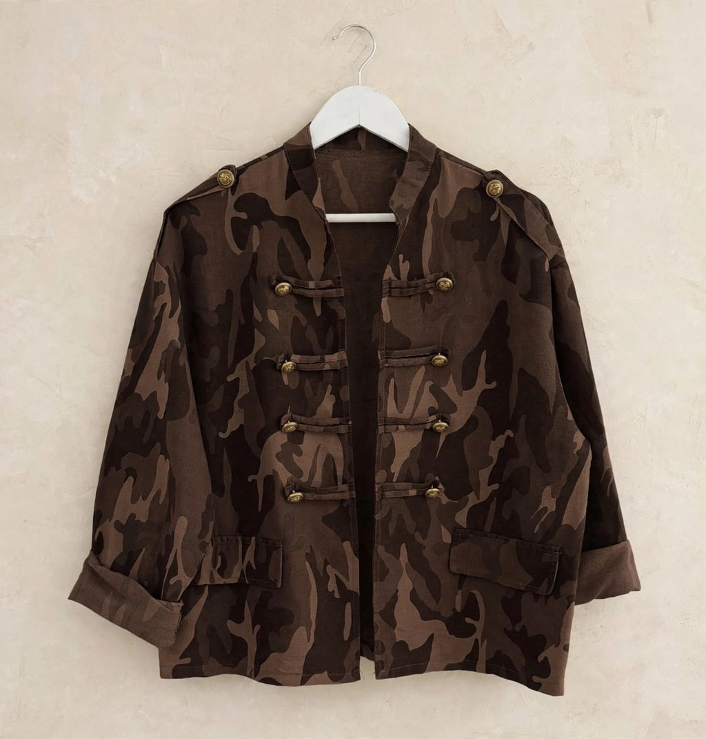 Lightweight Military Camo Jacket