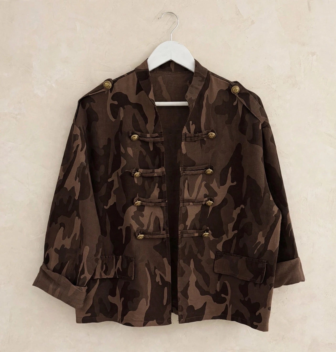 Lightweight Military Camo Jacket