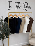 Short Sleeve Soft Knit Fitted Tee