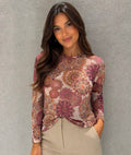 Kaleidoscope Dream Mesh Top