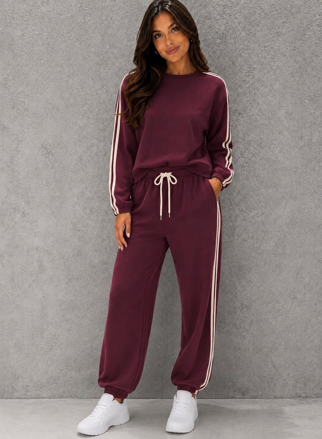Two Stripe Jumper Co-Ord Set