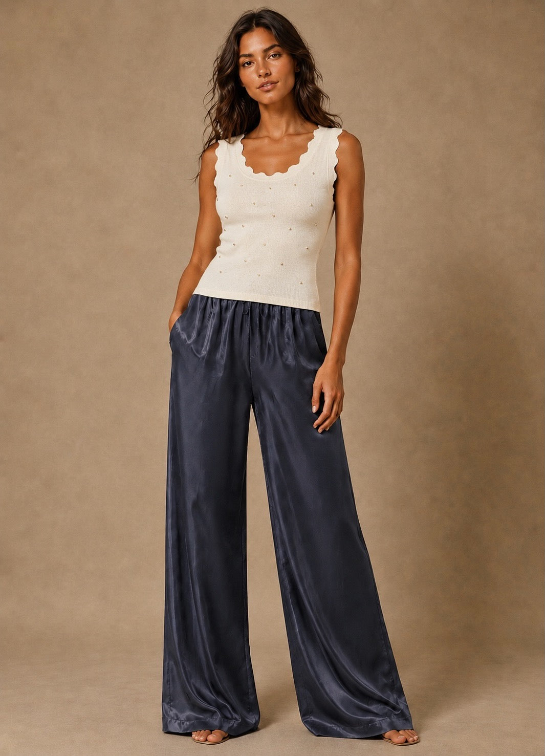 Satin Feel Pants