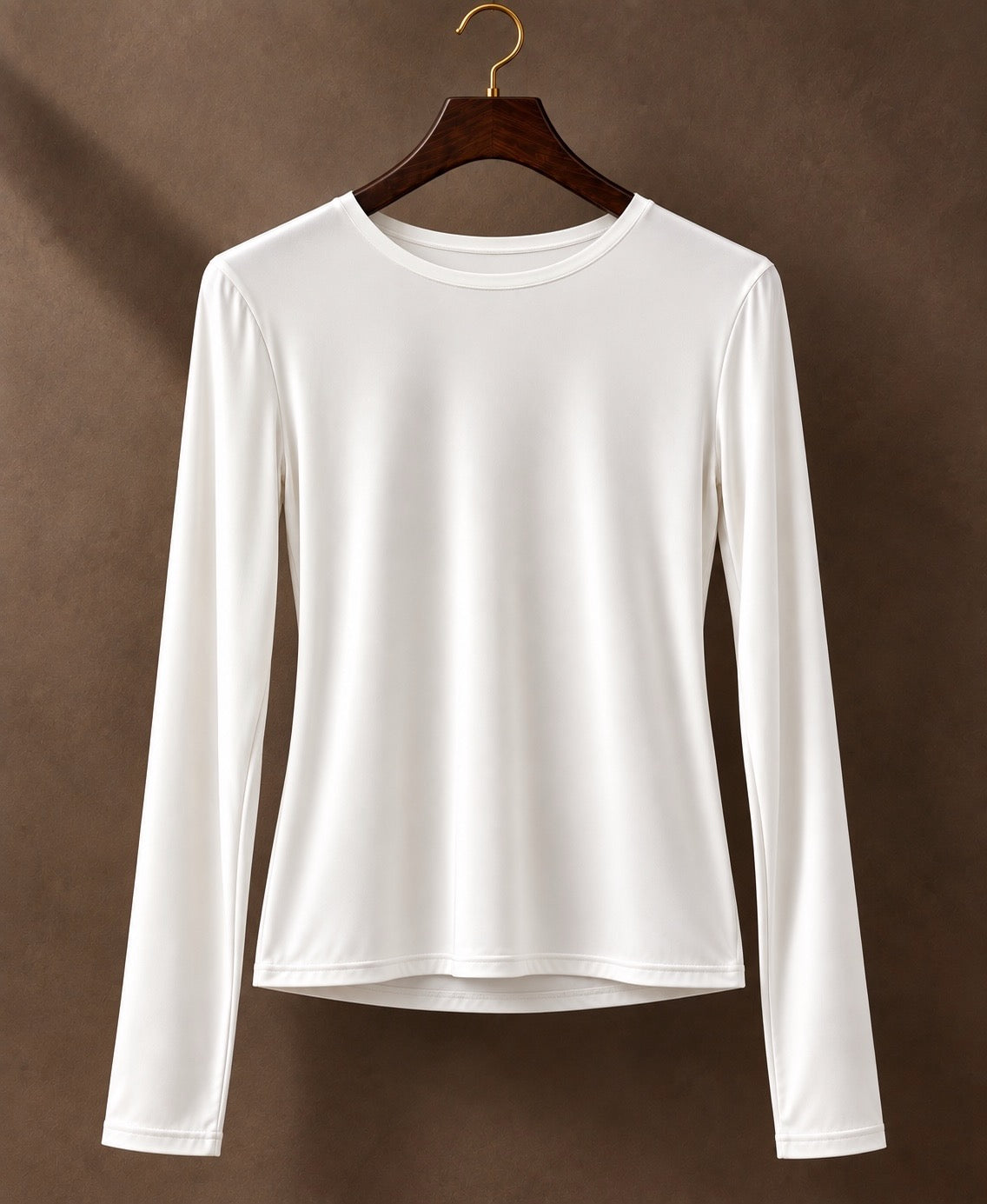 White Sculpting Long Sleeve Top (available in other colours)