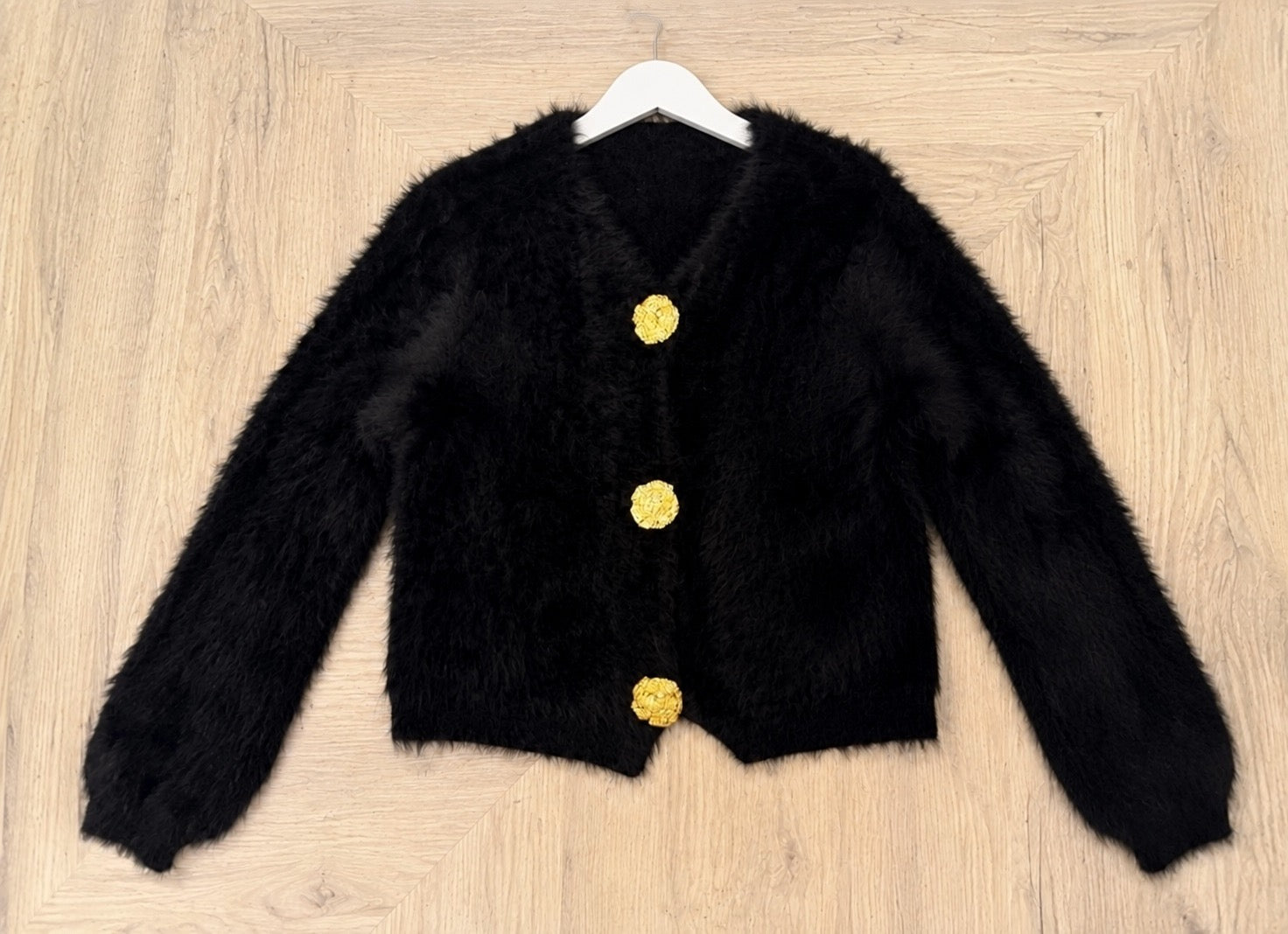 Gold Button Super Soft Cardigan