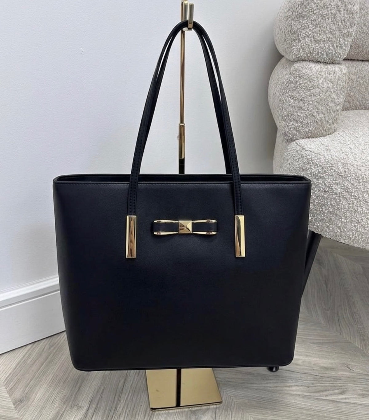 The Bow Detail Large Shopper Bag