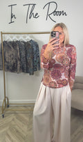 Kaleidoscope Dream Mesh Top