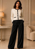 Black Satin Feel Pants